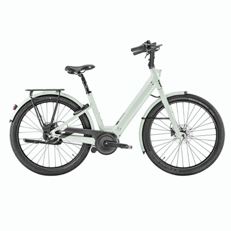 Bicicleta eléctrica Urbana Moustache Lundi 27.6 Pastel Mint Matt 500WH 2025