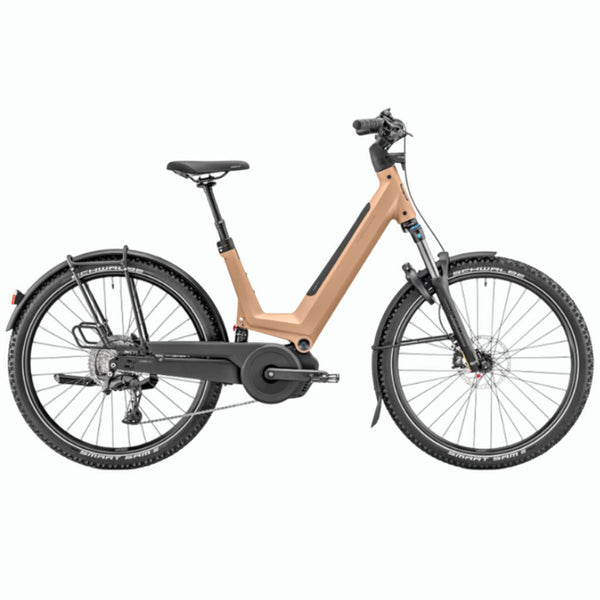 Bicicleta eléctrica de Trekking Moustache Xroad 6 FS Earth Metal Light 600Wh 2026