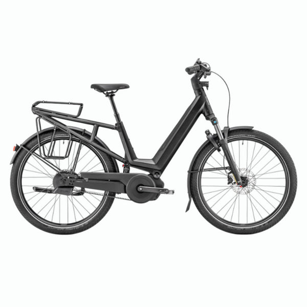 Bicicleta eléctrica Urbana Moustache Mardi 27.6 FS Auto Black Suspended 600Wh 2026