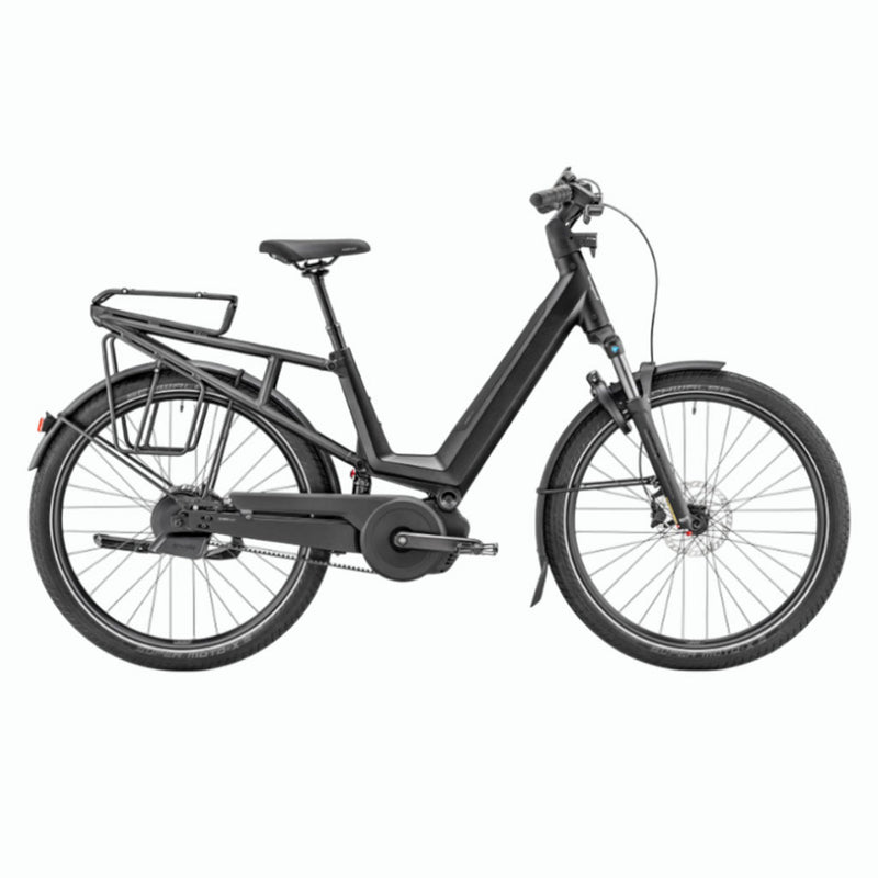 Bicicleta eléctrica Urbana Moustache Mardi 27.6 FS Auto Black Suspended 600Wh 2026