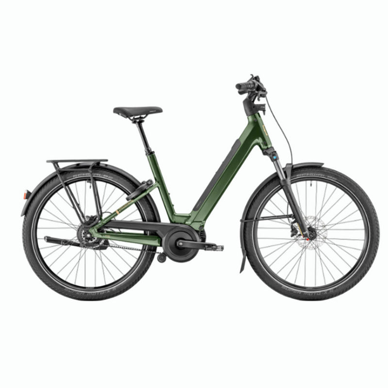Bicicleta eléctrica Urbana Moustache Mardi 27.6 Open Oak Green Metalic 600Wh 2026