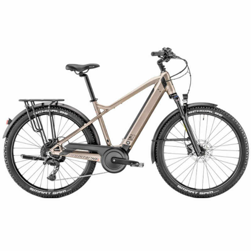 Bicicleta eléctrica de Trekking Moustache Xroad ES Titanium Glossy 2026