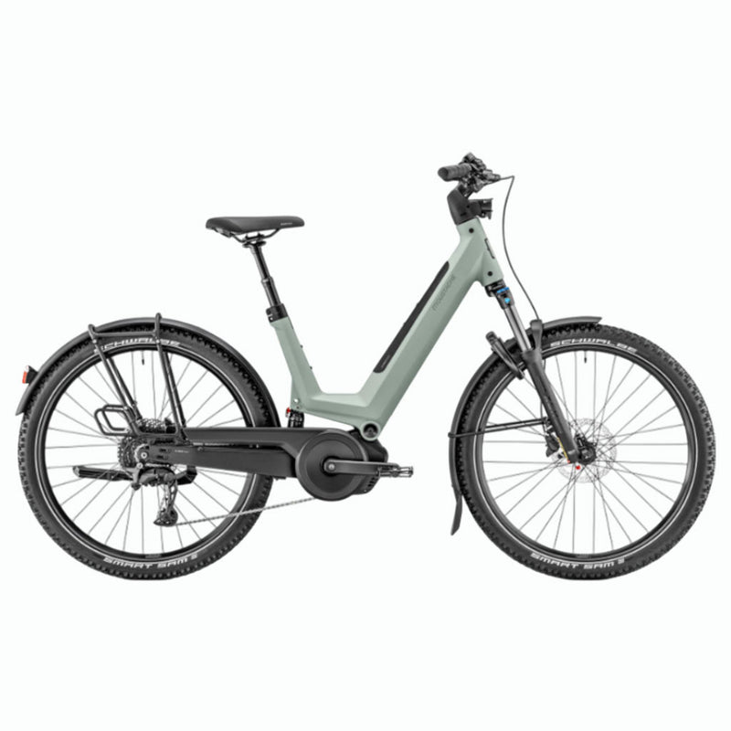 Bicicleta eléctrica de Trekking Moustache Xroad 4 FS Green Argile Metal Light 2026