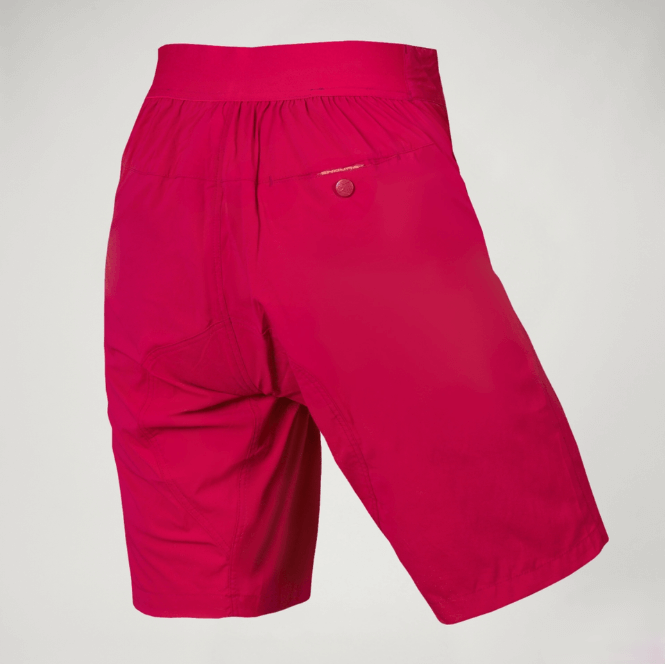 Pantalón corto Hummvee Lite con forro - Berry