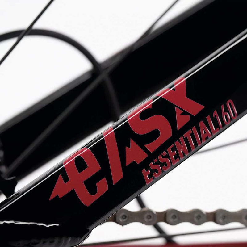 Bicicleta eléctrica Ghost E-ASX 160 Essential AL RED / BLK