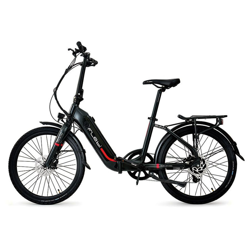 Bicicleta eléctrica Plegable Flebi Swan 24"  Gris