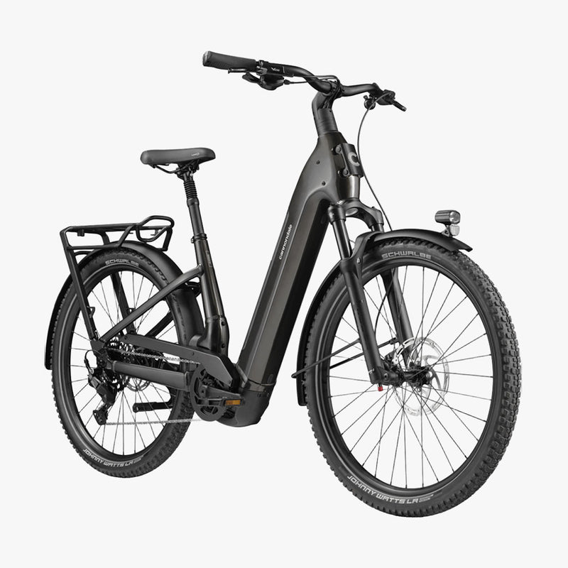 Bicicleta eléctrica Urbana Cannondale 27.5 U Tesoro 2 Low StepThru Obsidian