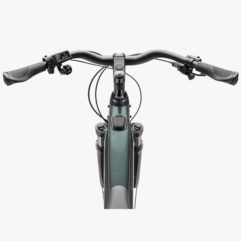 Bicicleta eléctrica Urbana Cannondale 27.5 U Tesoro 3+ Gunmetal Green