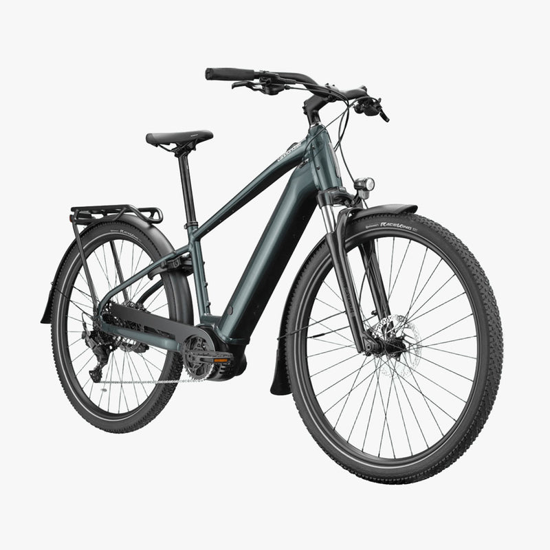 Bicicleta eléctrica Urbana Cannondale 27.5 U Tesoro 3+ Gunmetal Green