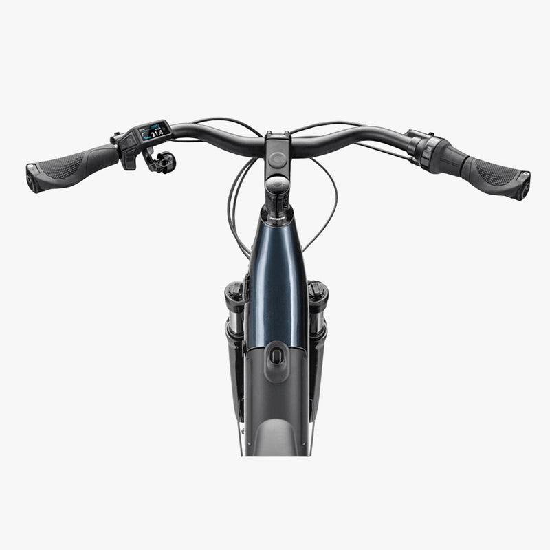 Bicicleta eléctrica Urbana Cannondale 29 U Mavaro 4 Low StepThru Tungsten Blue