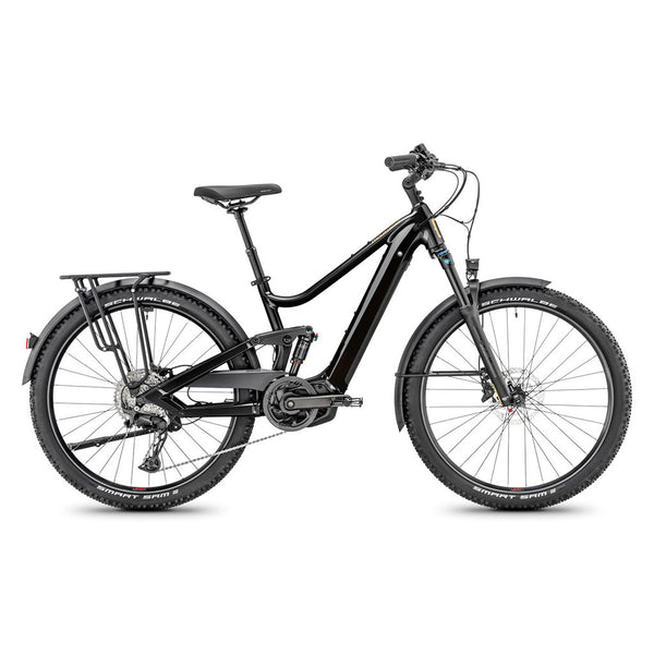 Bicicleta eléctrica de Trekking Moustache XROAD FS 4 2025 Black Glossy