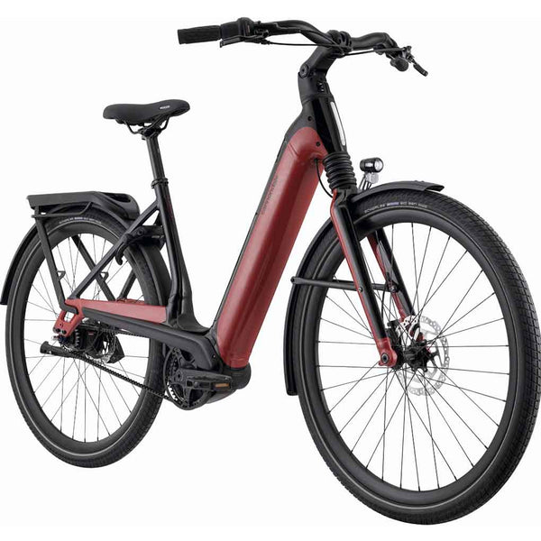 Bicicleta eléctrica Cannondale Mavaro Neo 4 Rojo