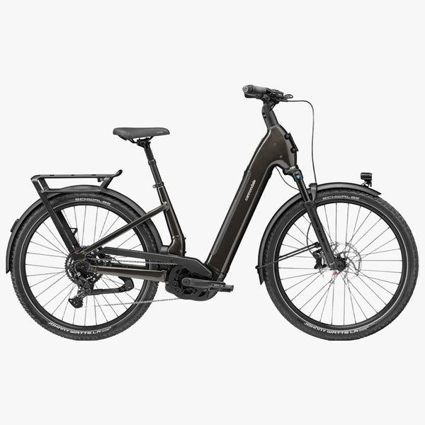 Bicicleta eléctrica Urbana Cannondale 27.5 U Tesoro 2 Low StepThru Obsidian
