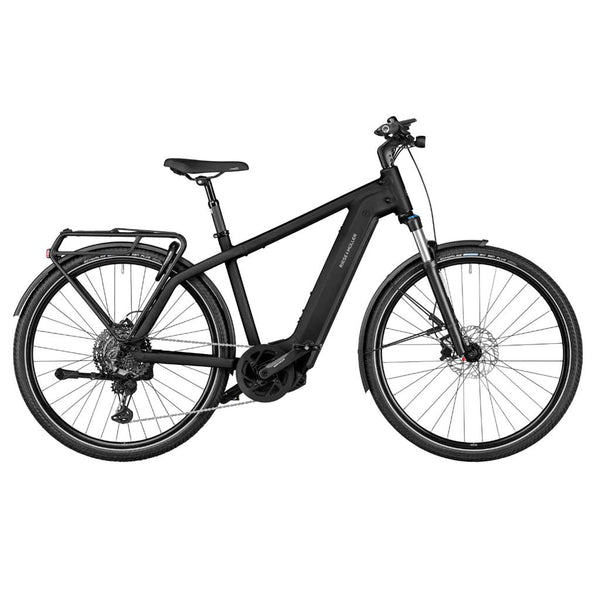 Bicicleta eléctrica Riese Müller Charger4 Touring Negra