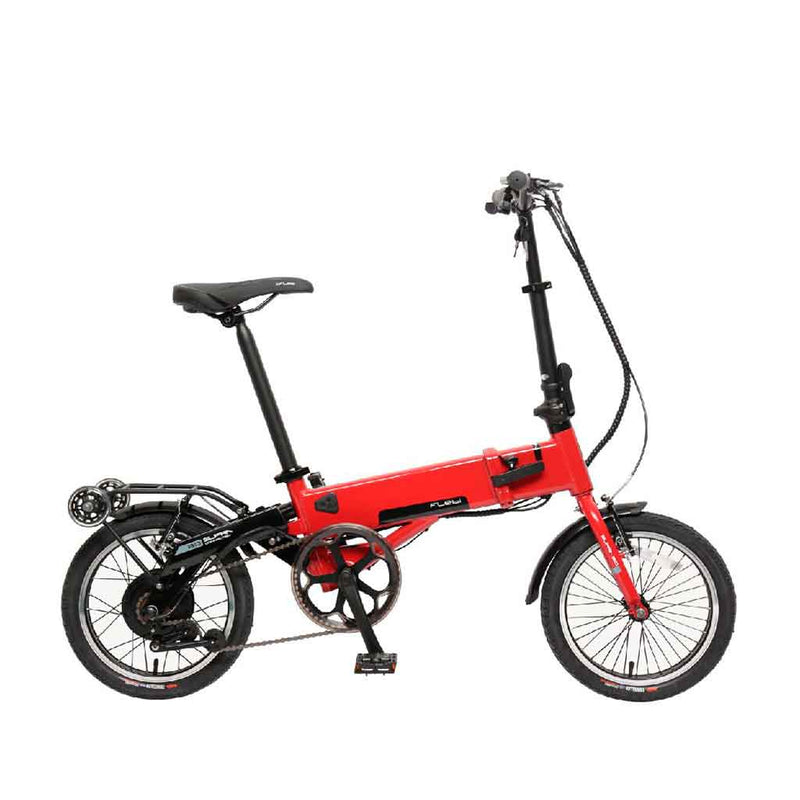 Bicicleta Electrica urbana plegable Flebi Supra Lite Roja