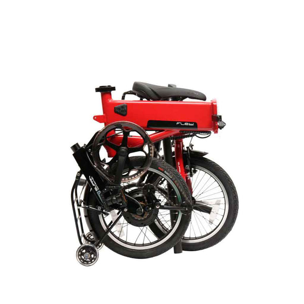 Bicicleta eléctrica Plegable Flebi Supra 3.0 Lite Roja + Acelerador