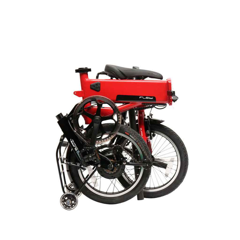 Bicicleta eléctrica Plegable Flebi Supra 3.0 Lite Roja