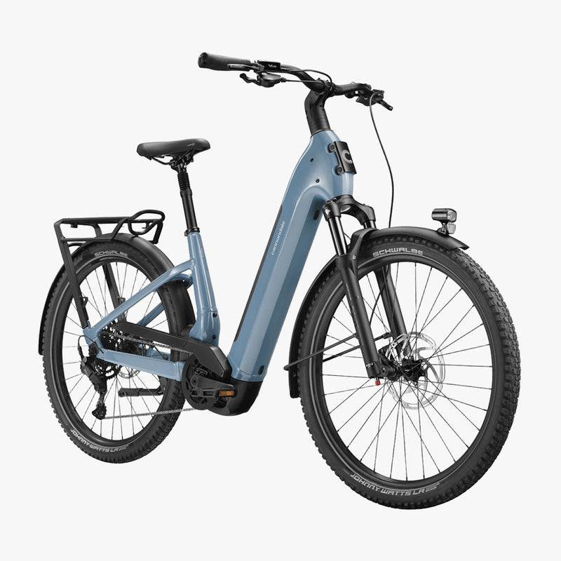 Bicicleta eléctrica Urbana Cannondale 27.5 U Tesoro 2 Low StepThru Storm Cloud