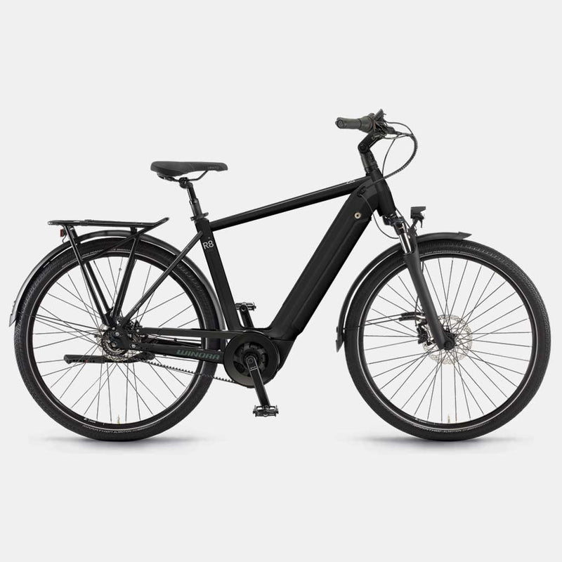 Bicicleta eléctrica Winora SINUS R8f Gents Shadowgreen