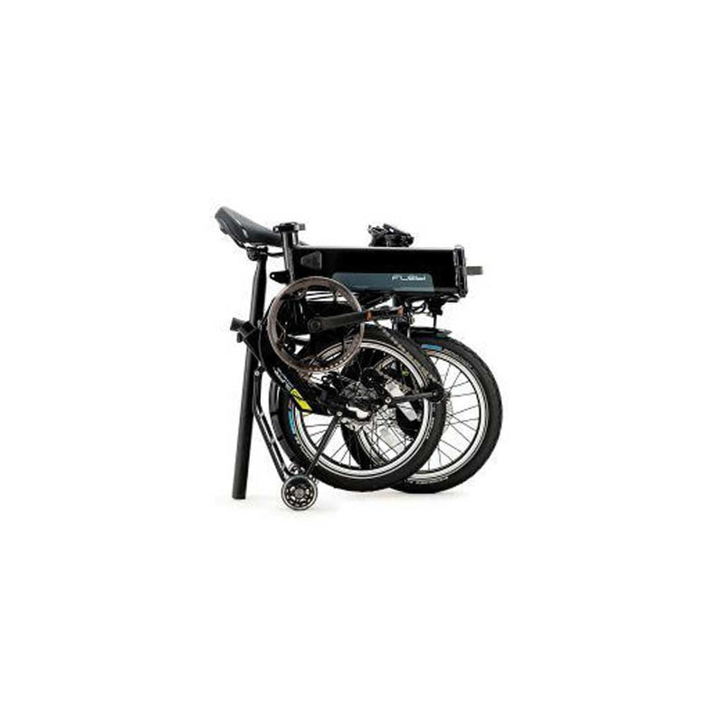 Bicicleta eléctrica Plegable Flebi Supra 3.0 Black-lime + Acelerador