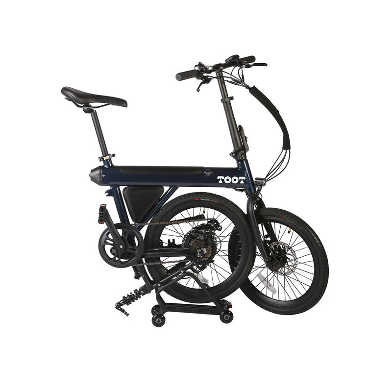 Bicicleta eléctrica plegable TOOT Azul