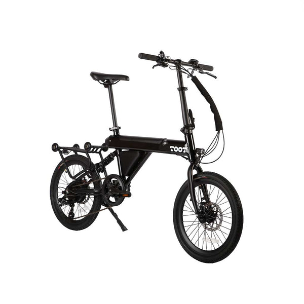 Bicicleta eléctrica plegable TOOT Negra