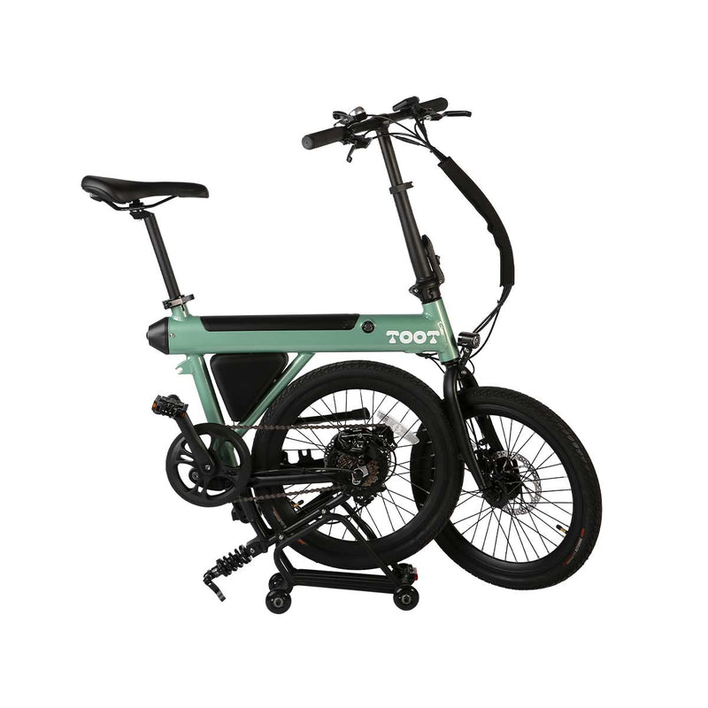 Bicicleta eléctrica plegable TOOT Verde