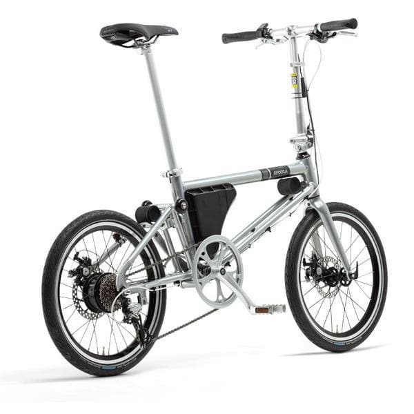 Bicicleta eléctrica Ahooga Hybrid 36V Plata