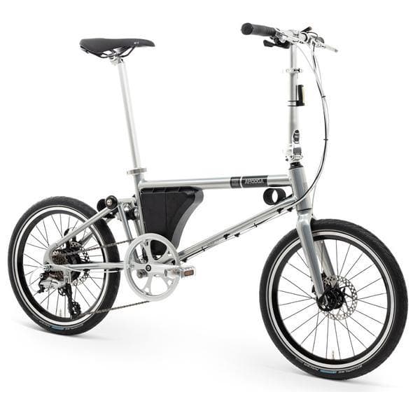 Bicicleta eléctrica Ahooga Hybrid 36V Plata