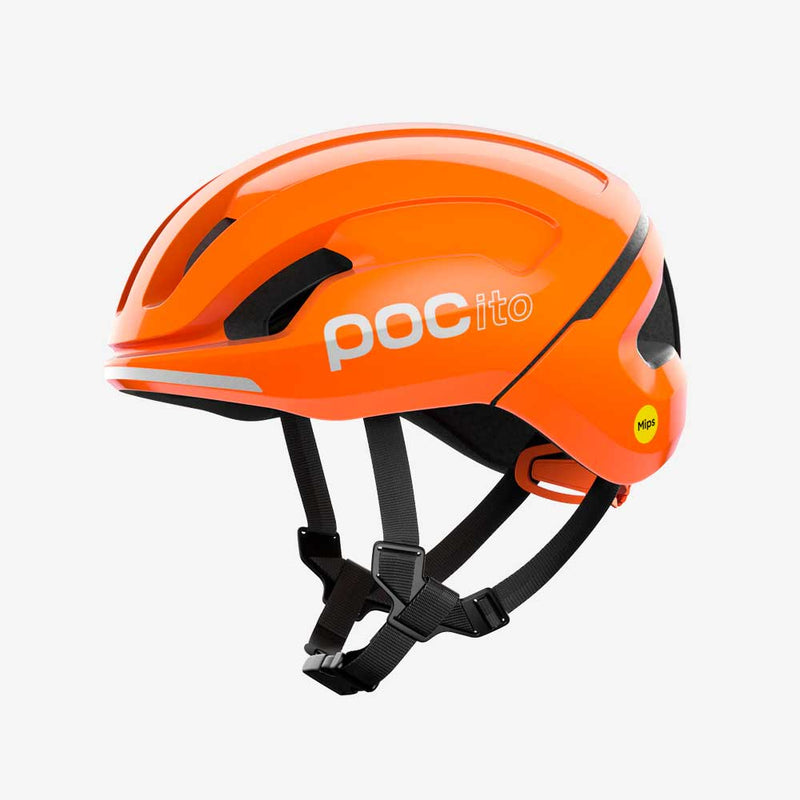 Kleiner orangefarbener Helm