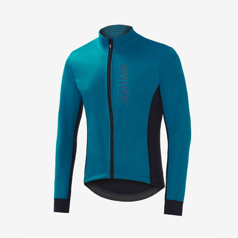 Anatomische Jacke mit blauer Membran