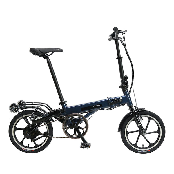 Bicicleta eléctrica Plegable Flebi Supra Eco Navy + Acelerador