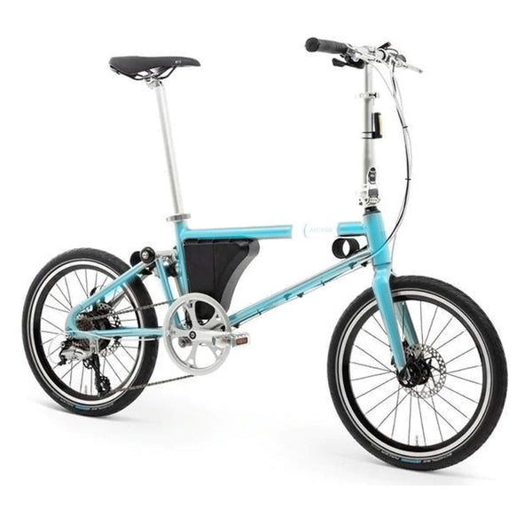 Bicicleta eléctrica Ahooga Hybrid 36V Azul