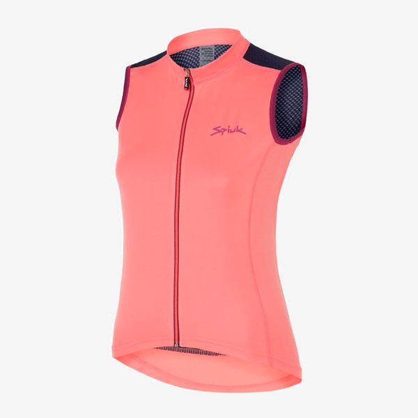 Maillot Sin Mangas Race Coral
