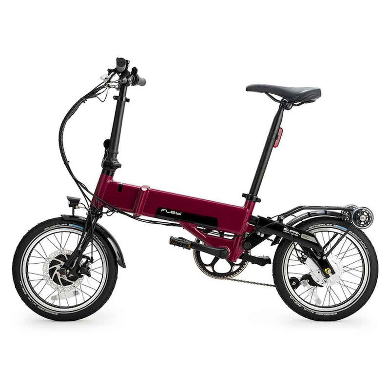 Bicicleta eléctrica Plegable Flebi Supra 3.0 Roja + Acelerador