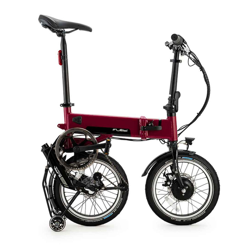 Bicicleta eléctrica Plegable Flebi Supra 3.0 Roja + Acelerador