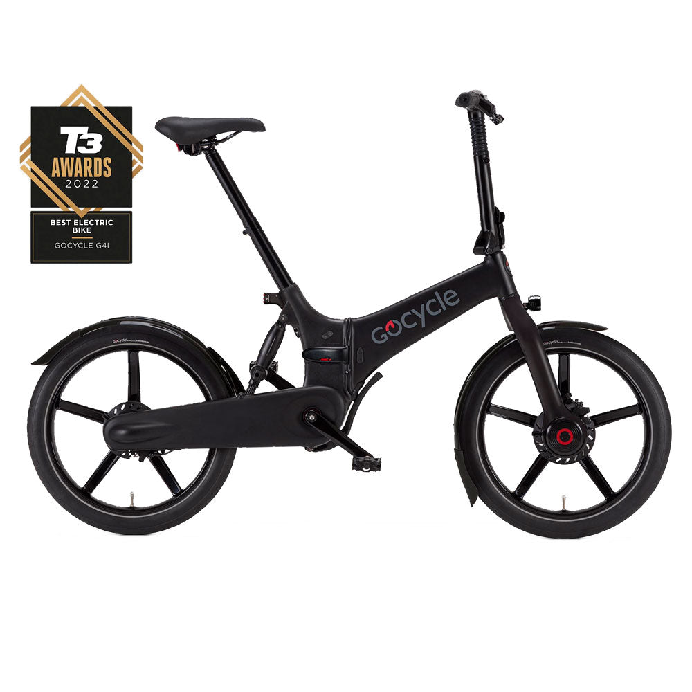 Bicicletta elettrica urbana GoCycle G4i Carbon Black LaBosch - Main Image