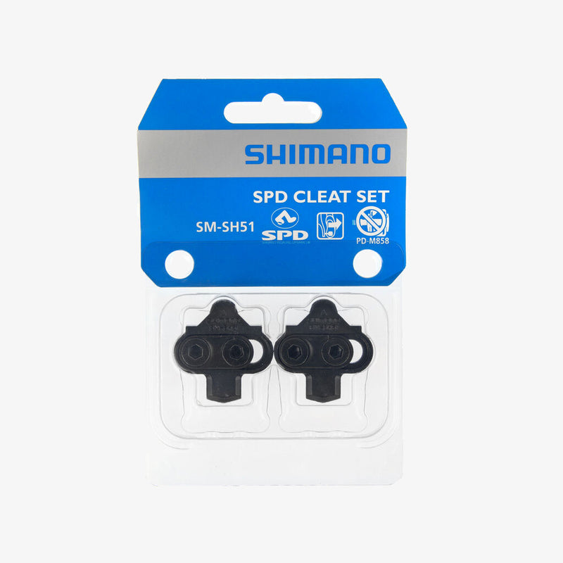 Calas Shimano Pedal SPD SM-SH51 Unidireccionales Negro