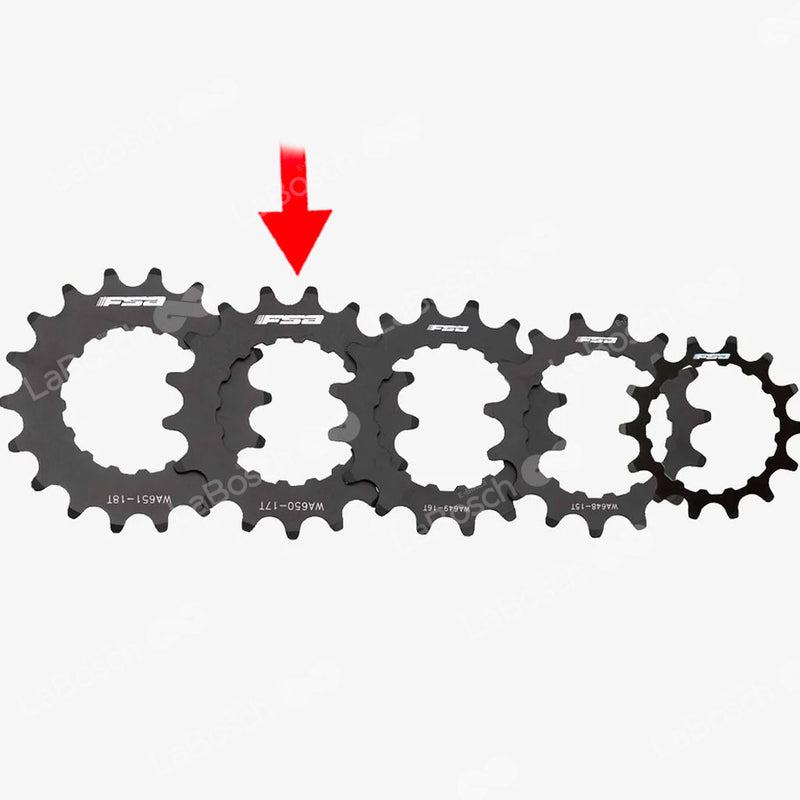 Sprocket 3/32 17T FFSET 2.5MM Motor Bosch 2º Gen